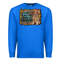 True Royal life is better with a cockapoo Premium Sweatshirt - RanaPortraitStore
