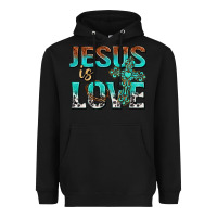 Black jesus is love Heavyweight Hoodie - texasbilliewilder