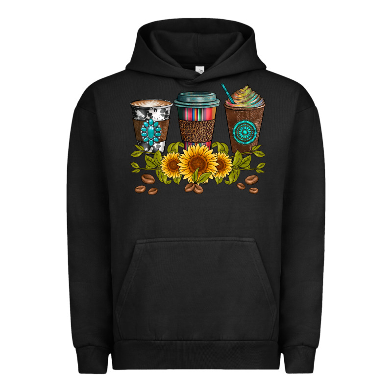 Coffee Group And Sunflowers Urban Hoodie by Artiststas | Teevron