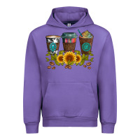 Tulip coffee group and sunflowers Urban Hoodie - Artiststas
