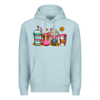 Blue Mist longhaired cow coffee cups Premium Hoodie - Jasminsmagicworld
