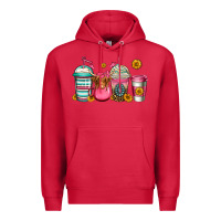 Cardinal longhaired cow coffee cups Premium Hoodie - Jasminsmagicworld