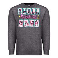 Charcoal Heather small business mama Premium Sweatshirt - texasbilliewilder