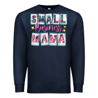 Navy small business mama Premium Sweatshirt - texasbilliewilder