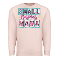Pale Pink small business mama Premium Sweatshirt - texasbilliewilder