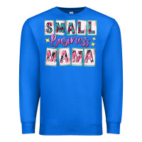 True Royal small business mama Premium Sweatshirt - texasbilliewilder
