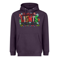 Plum christmas lights are my favorite color Heavyweight Hoodie - Zillion Design Studio