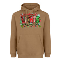 Toasted Coconut christmas lights are my favorite color Heavyweight Hoodie - Zillion Design Studio