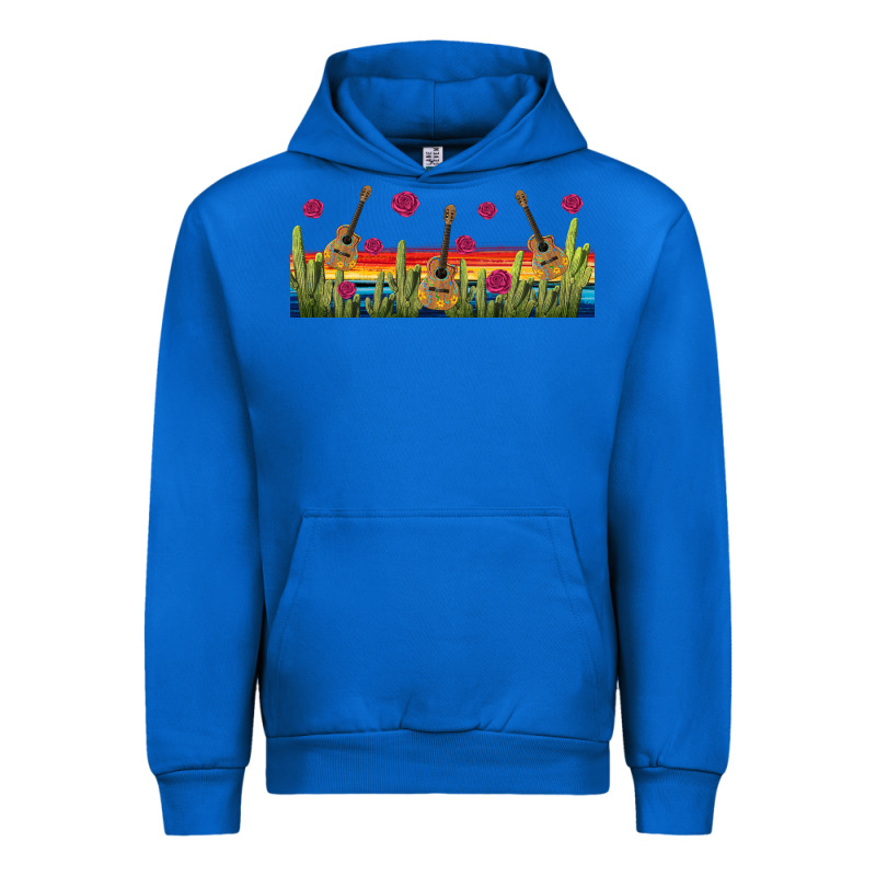 Mexican Sombrero Guitar Libbey Glass Urban Hoodie by BundleAndBundleShop | Teevron