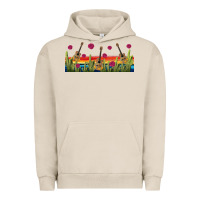 Pigment French Oak mexican sombrero guitar libbey glass Urban Hoodie - BundleAndBundleShop