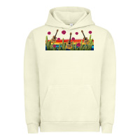 Pigment Pistachio mexican sombrero guitar libbey glass Urban Hoodie - BundleAndBundleShop
