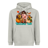 Moon Dust Welcome fall pig Heavyweight Hoodie - RanaPortraitStore