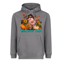 Storm Welcome fall pig Heavyweight Hoodie - RanaPortraitStore
