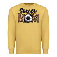 Antique Gold soccer mom Premium Sweatshirt - texasbilliewilder