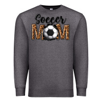 Charcoal Heather soccer mom Premium Sweatshirt - texasbilliewilder