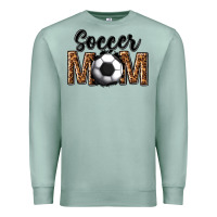 Seafoam soccer mom Premium Sweatshirt - texasbilliewilder