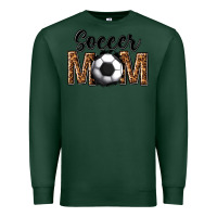 Sports Green soccer mom Premium Sweatshirt - texasbilliewilder