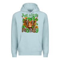 Blue Mist just a little moody st patricks day Premium Hoodie - Jasminsmagicworld