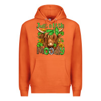 Carrot just a little moody st patricks day Premium Hoodie - Jasminsmagicworld