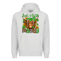 Dove Grey just a little moody st patricks day Premium Hoodie - Jasminsmagicworld