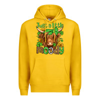 Lemon just a little moody st patricks day Premium Hoodie - Jasminsmagicworld