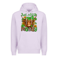 Lilac just a little moody st patricks day Premium Hoodie - Jasminsmagicworld