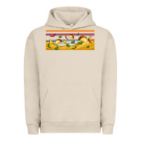 Pigment French Oak taco and nachos libbey glass Urban Hoodie - BundleAndBundleShop