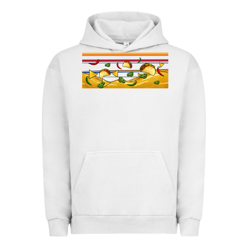 Taco And Nachos Libbey Glass Urban Hoodie by BundleAndBundleShop | Teevron