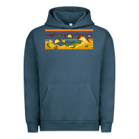 Pigment Midnight Navy taco and nachos libbey glass Urban Hoodie - BundleAndBundleShop