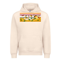 Sandshell taco and nachos libbey glass Urban Hoodie - BundleAndBundleShop
