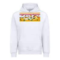 White taco and nachos libbey glass Urban Hoodie - BundleAndBundleShop