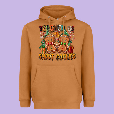 Teacher Of Smart Cookies Heavyweight Hoodie Designed By Zillion Design Studio
