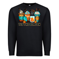 Black tis' the season basketball coffee cups Premium Sweatshirt - Zillion Design Studio