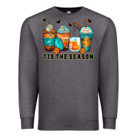 Charcoal Heather tis' the season basketball coffee cups Premium Sweatshirt - Zillion Design Studio