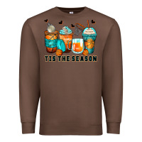 Chestnut tis' the season basketball coffee cups Premium Sweatshirt - Zillion Design Studio