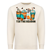 Tis' The Season Basketball Coffee Cups Premium Sweatshirt | Teevron