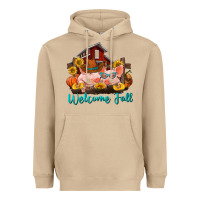 Mushroom Welcome fall pigs Heavyweight Hoodie - RanaPortraitStore