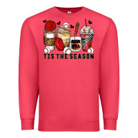 Cardinal tis' the season baseball coffee cups Premium Sweatshirt - Zillion Design Studio