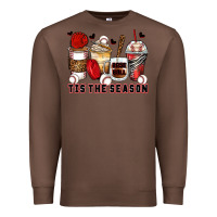 Chestnut tis' the season baseball coffee cups Premium Sweatshirt - Zillion Design Studio