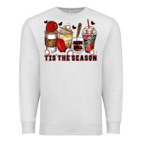 Oatmeal Heather tis' the season baseball coffee cups Premium Sweatshirt - Zillion Design Studio