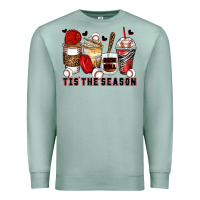 Seafoam tis' the season baseball coffee cups Premium Sweatshirt - Zillion Design Studio