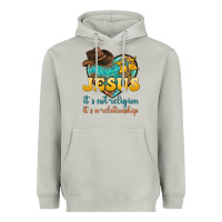 Moon Dust jesus it s not religion it s a relationship Heavyweight Hoodie - texasbilliewilder