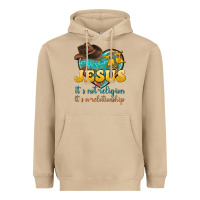 Mushroom jesus it s not religion it s a relationship Heavyweight Hoodie - texasbilliewilder