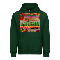 Foreset Green latino seamless pattern Urban Hoodie - BundleAndBundleShop