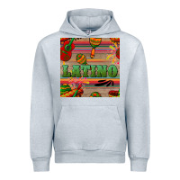 Heather Grey latino seamless pattern Urban Hoodie - BundleAndBundleShop