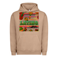 Pigment Burro latino seamless pattern Urban Hoodie - BundleAndBundleShop