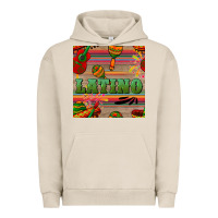 Pigment French Oak latino seamless pattern Urban Hoodie - BundleAndBundleShop