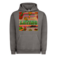 Pigment Tornado latino seamless pattern Urban Hoodie - BundleAndBundleShop