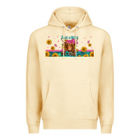 Pina Colada just a little moody long haired cow Premium Hoodie - Jasminsmagicworld