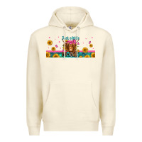 Sandshell just a little moody long haired cow Premium Hoodie - Jasminsmagicworld
